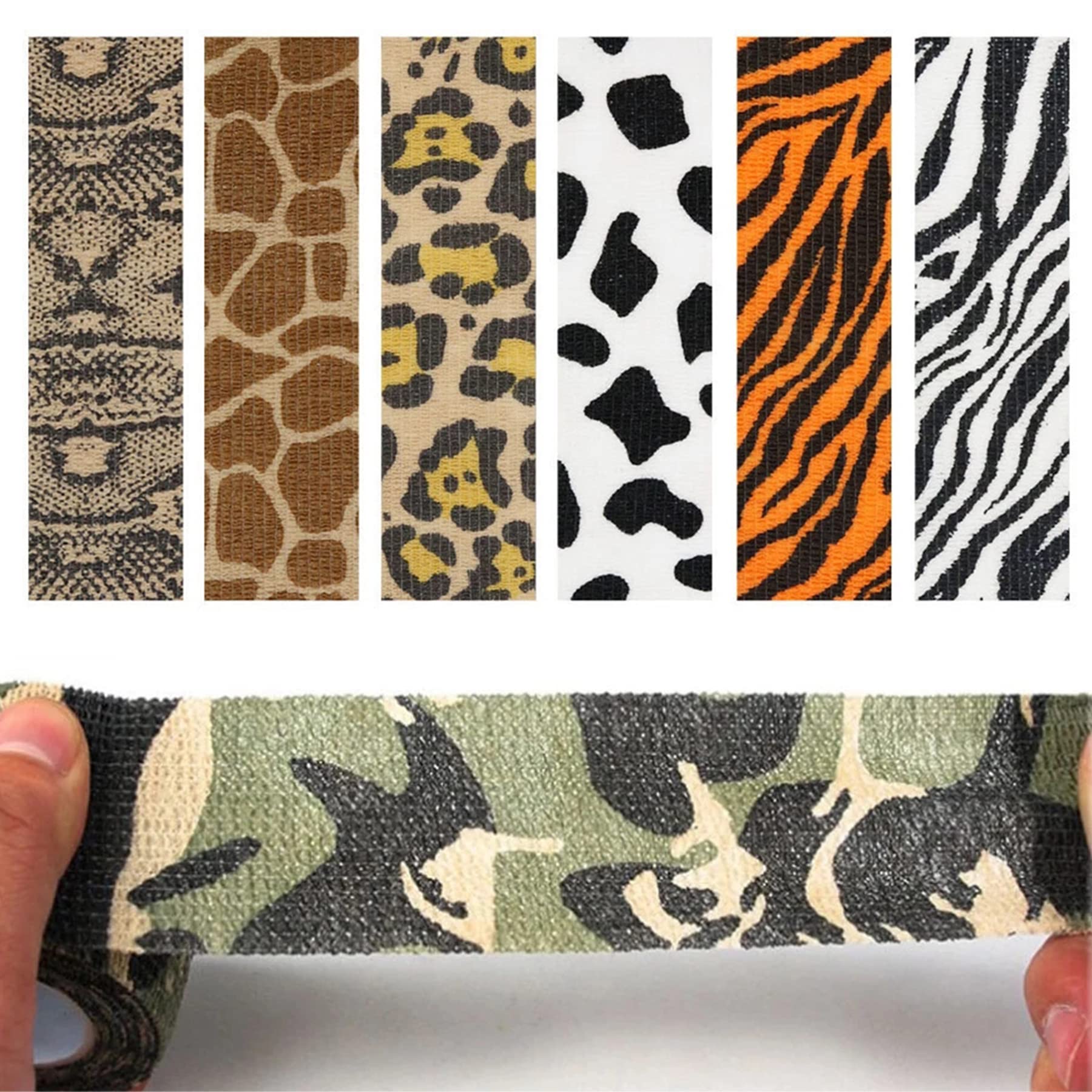 Bandage JpGdn motif lion, pratique pour animaux et soins quotidiens.