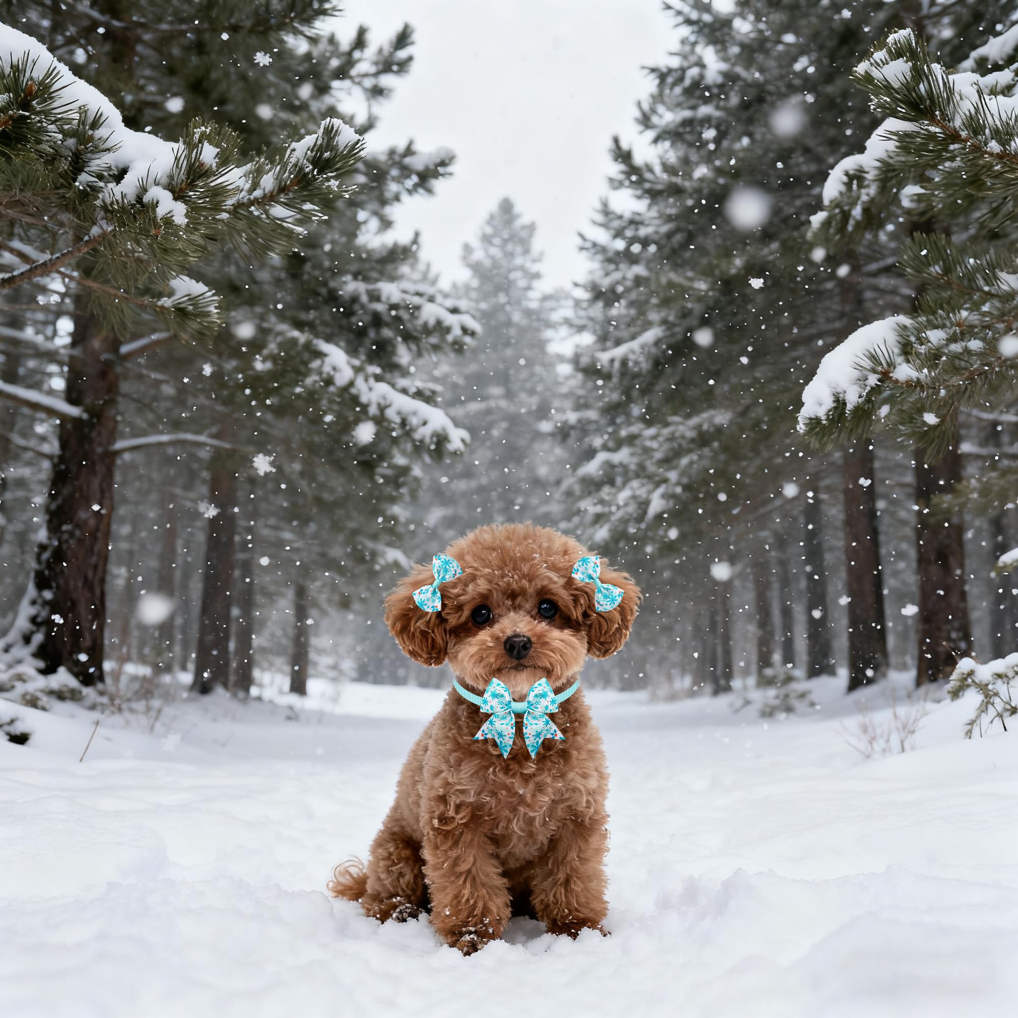 Éléments hivernaux JpGdn : flocon, bonhomme de neige et ours polaire.