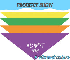 Bandanas JPB Adopt Me: matière douce et confort pour chien.