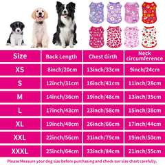 Chemise JpGdn pour chien rose vue arrière, look féminin pratique