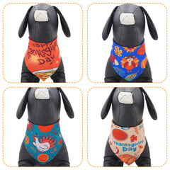 Bandana JpGdn Action de Grâce motif récolte, parfait pour sorties et promenades en famille