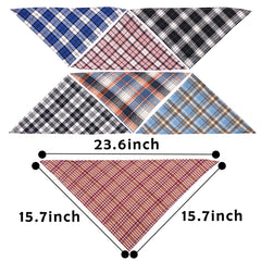 Bandana JpGdn pour petit chien, bleu apaisant, parfait pour un look quotidien.