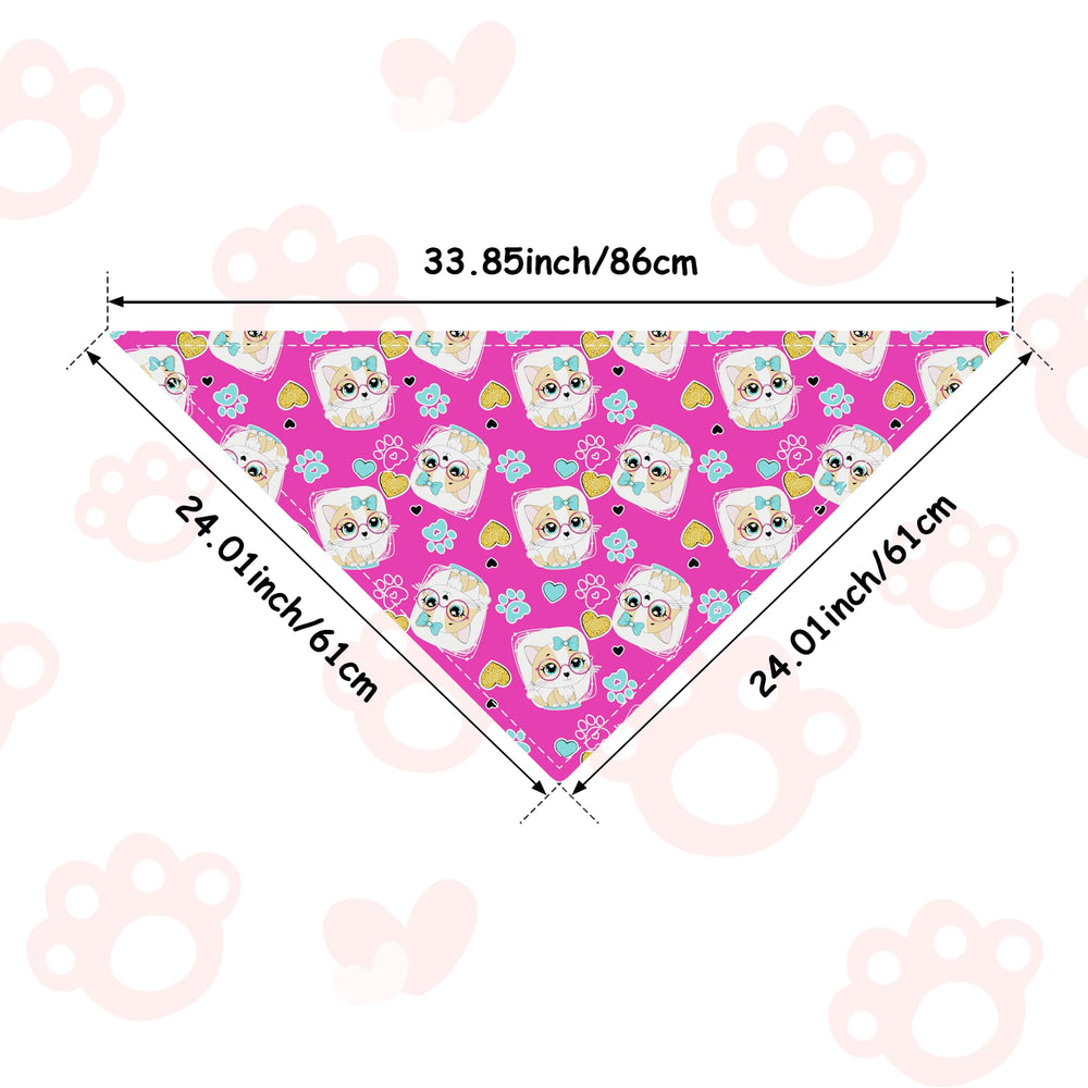 Bandanas JpGdn variés en couleurs et motifs patte