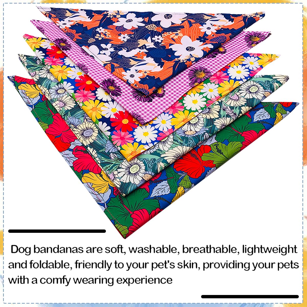 Tissu polyester durable JpGdn, facile à laver et confortable pour chiens