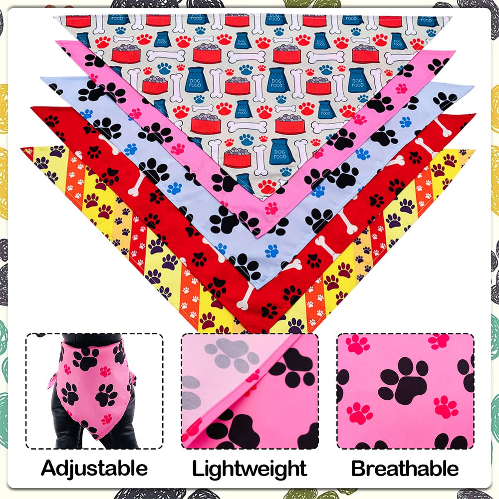 Bandanas JpGdn, 50 motifs variés pour changer l'apparence de votre chien.