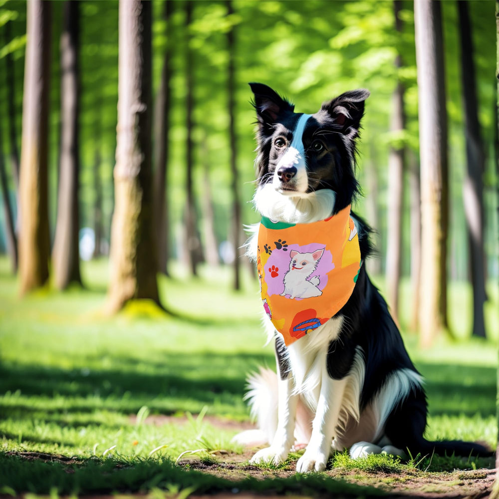 Bandana JpGdn taille universelle adaptée aux grands chiens