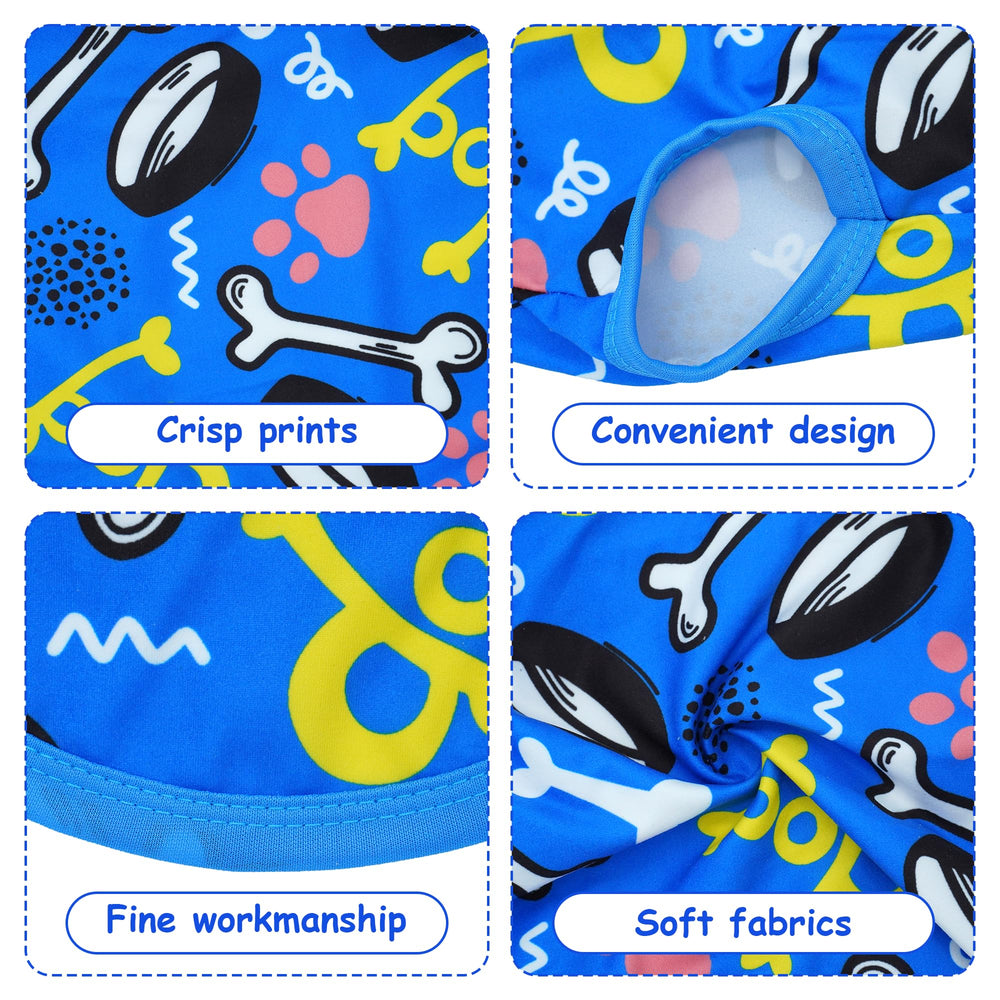 JpGdn haut sans manches jaune pour chien moyen, design joyeux et facile à enfiler.