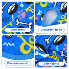 JpGdn haut sans manches jaune pour chien moyen, design joyeux et facile à enfiler.