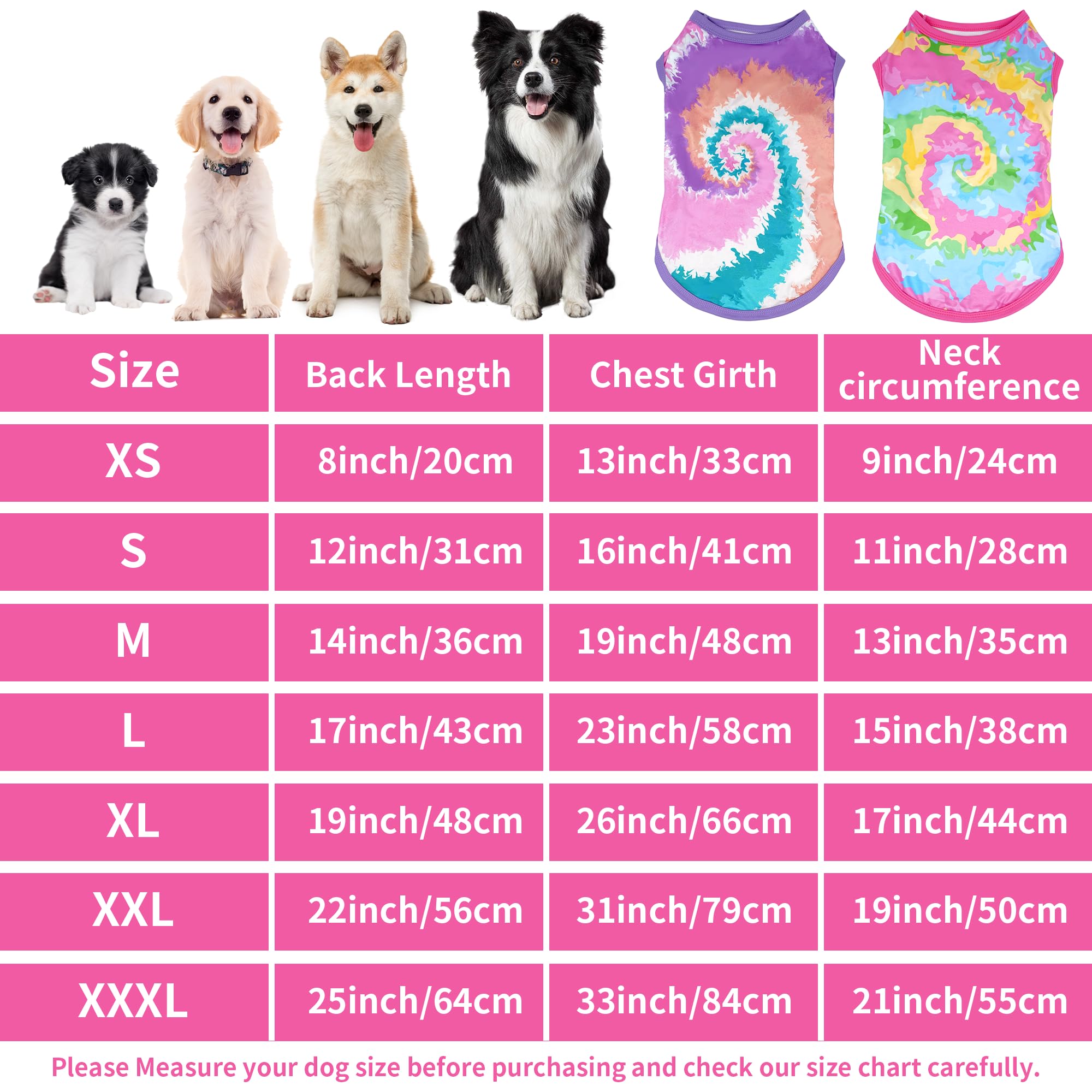 JpGdn motif spirale arc-en-ciel, look tendance pour chiot féminin