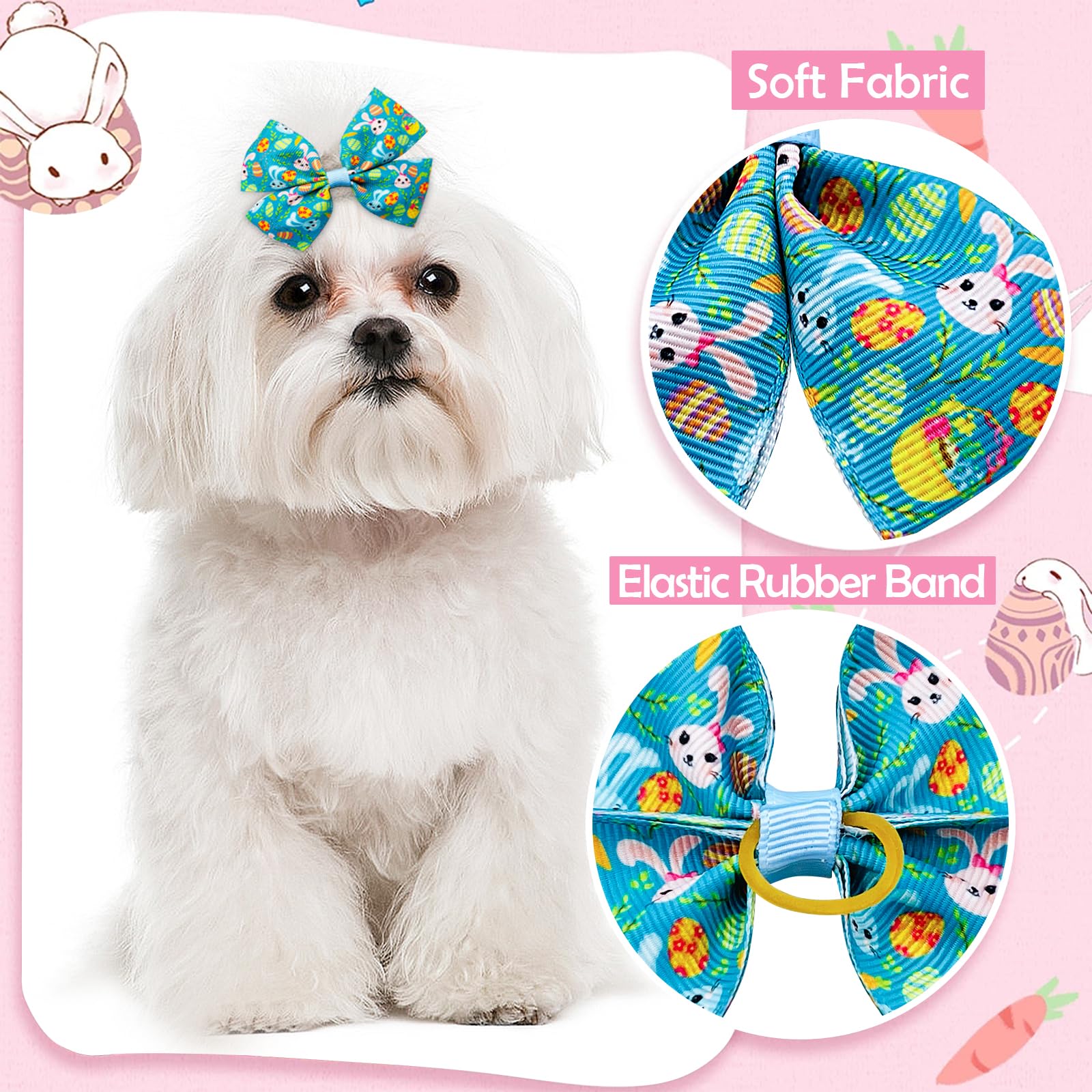 Noeud JpGdn pour chien bleu – prêt pour les fêtes et les balades.