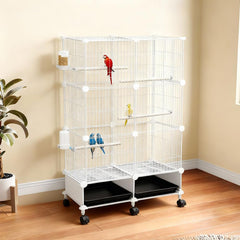 Perches en bois JTACHIONG pour cage d'oiseaux, confort et variété d'appuis.