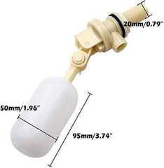 Jtuxcke vanne flotteur 1/2 pouce avec bras ajustables pour abreuvoirs.