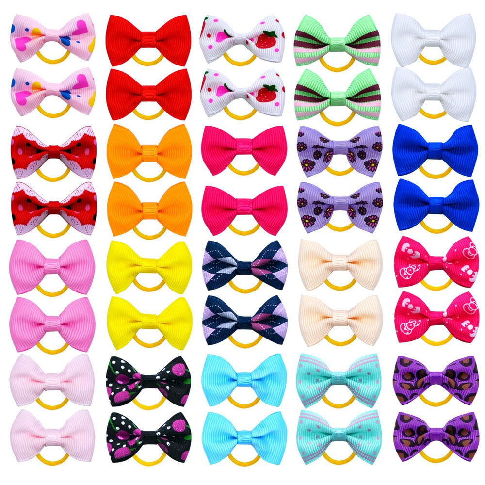 JUCCPUL bandes-noeuds-chien assorties pour varier les tenues quotidiennes.