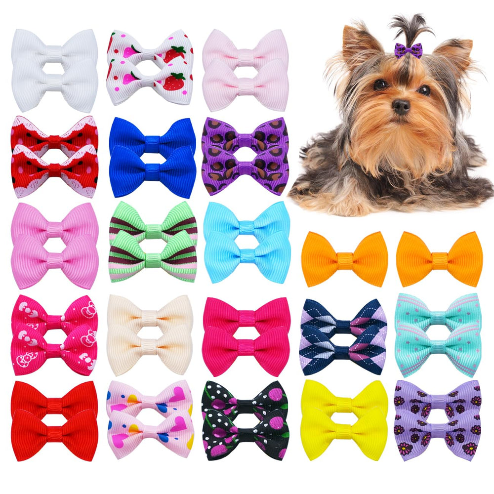 Broches JUCCPUL pour chien, rose pastel, look doux idéal pour balades.