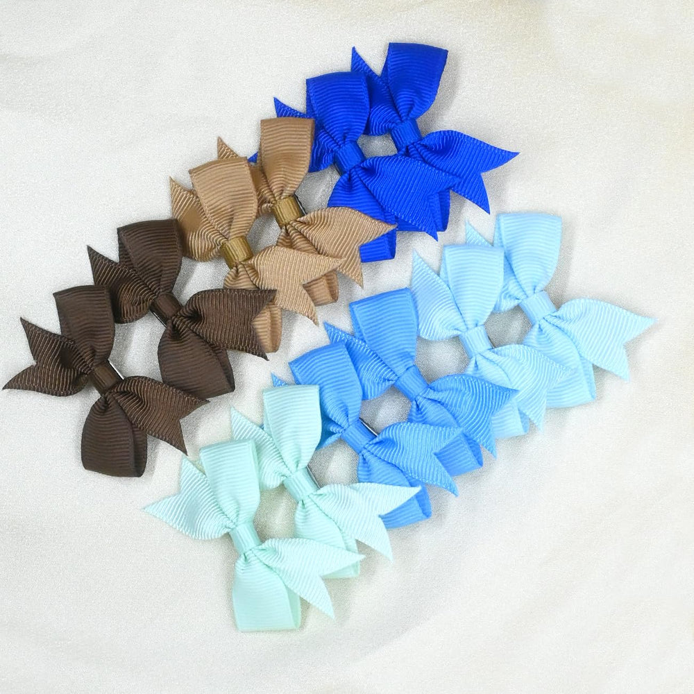 JUCCPUL noeud-poil chien multicolore, ensemble varié pour varier les tenues
