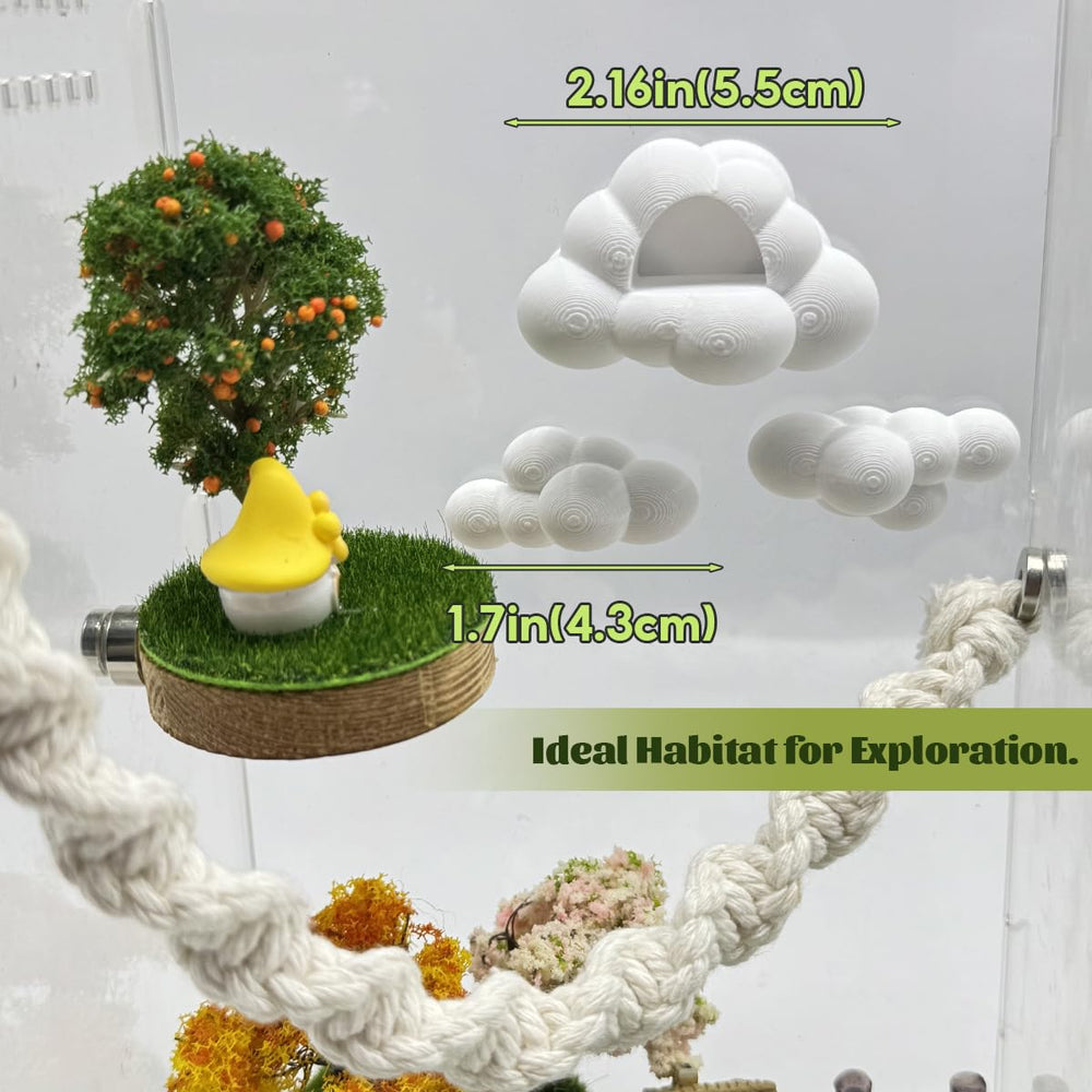 Julang plateforme-nuage-saut-1-7in offre des chemins d'exploration variés pour araignee.