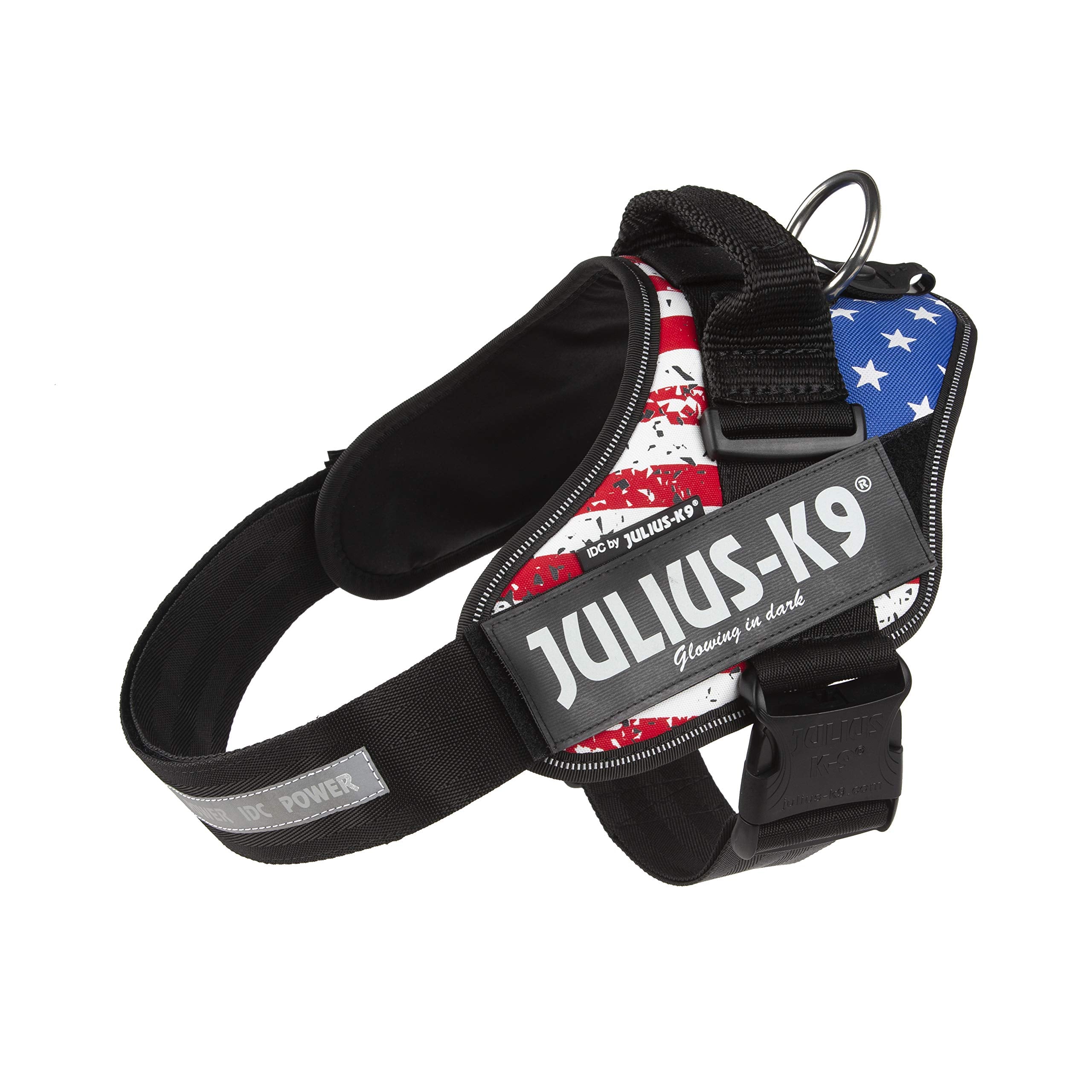 Harnais Julius-K9 IDC Powerharness, sangle poitrine, distribution de l’effort pour le confort.
