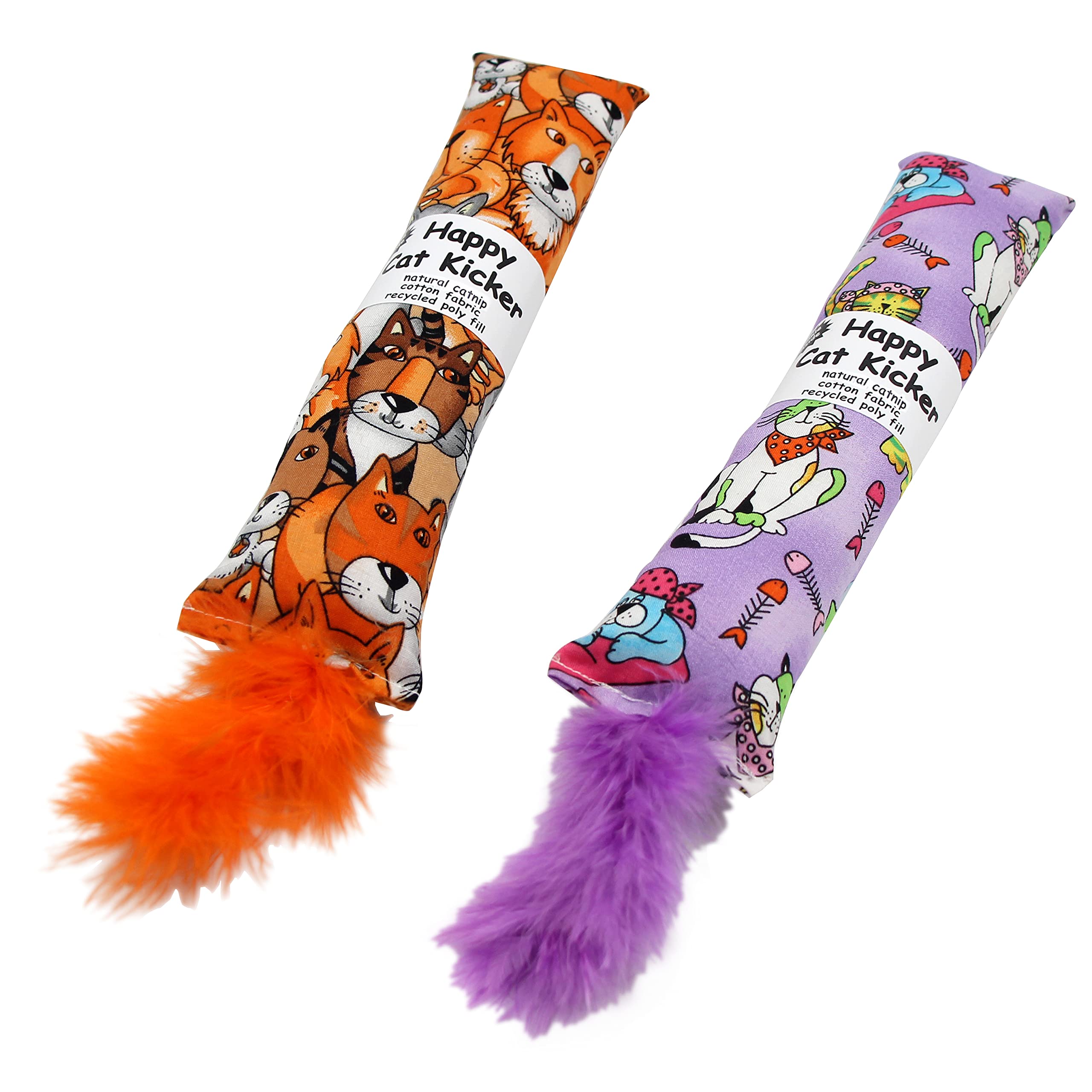 Lot de deux jouets Jumpaws en cataire pour amusement et exercice