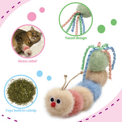 Jumpaws Kicker avec clochette et ruban, attire l'attention des chats