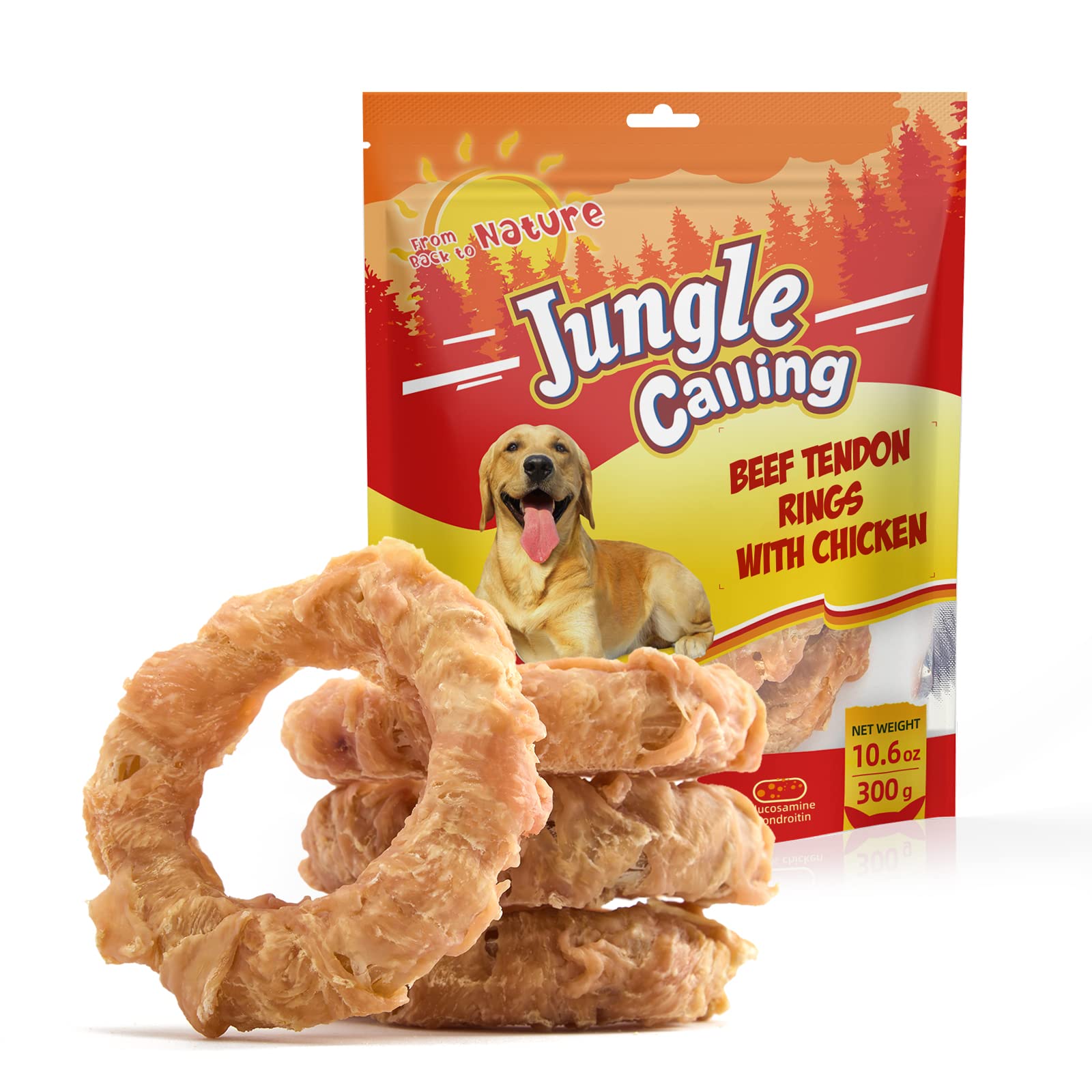 Jungle Calling – anneaux tendon boeuf, mastication longue et savoureuse.
