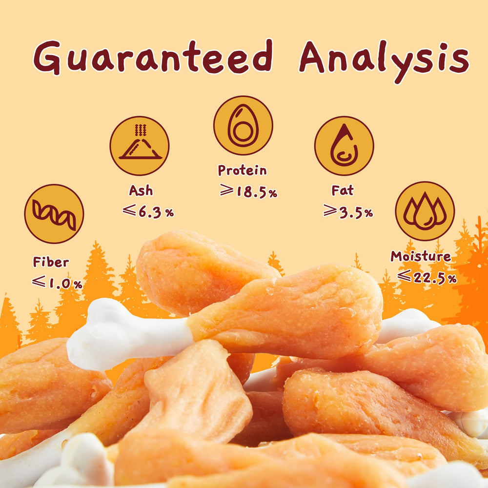 Friandise Jungle Calling os poulet nutrition protéine, soutien nutritionnel pour chiens.