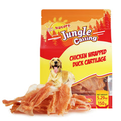 Avec Jungle Calling os-wrap-poulet, une friandise protéinée pour soutenir l'entretien des dents et l'énergie.