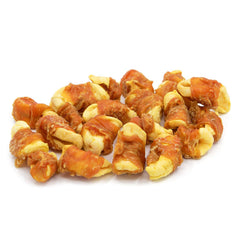 Jungle Calling bouchées poulet-pomme sans peau dans sachet, parfait pour récompenser lors de l entraînement.