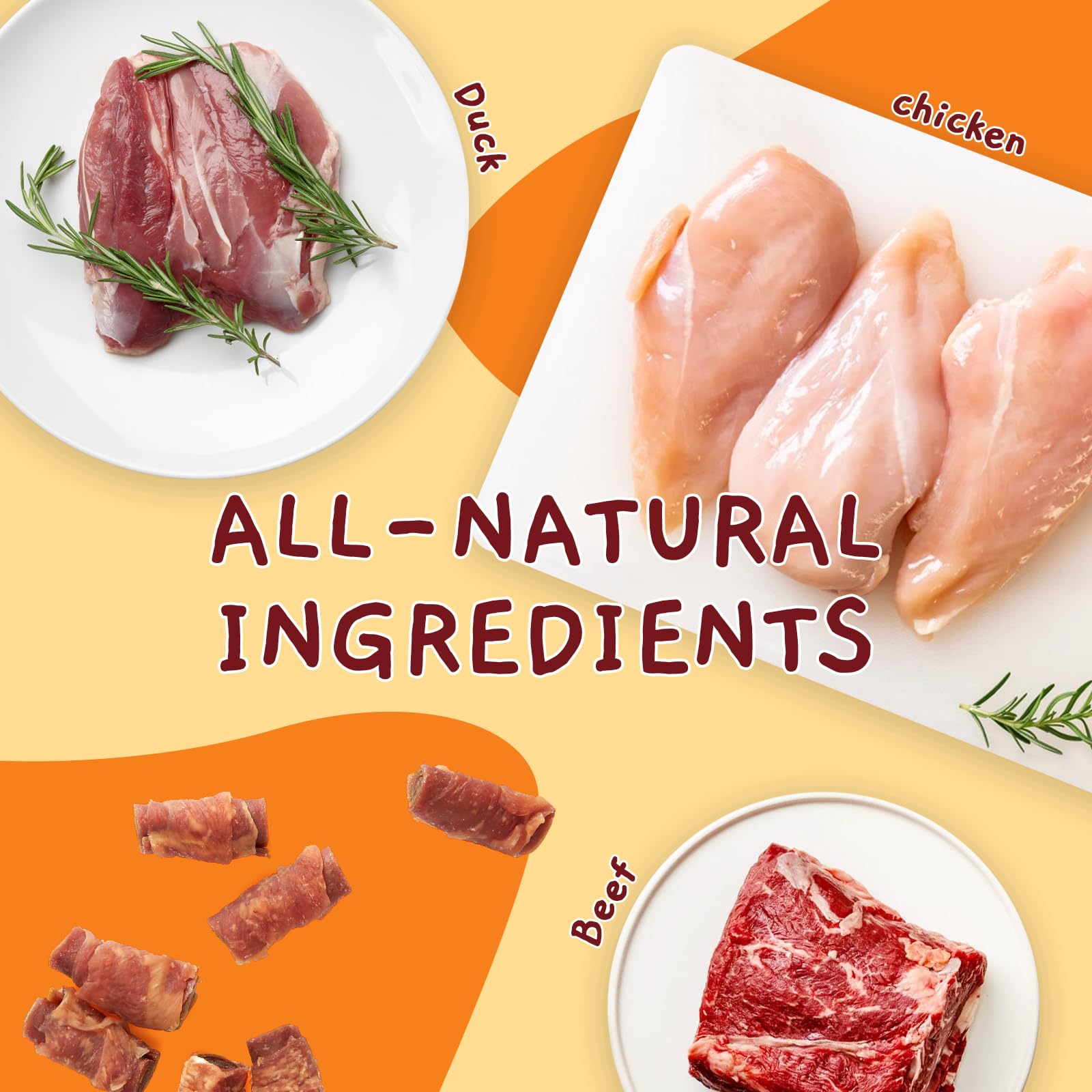 Jungle Calling Triple Flavor Rolls trois saveurs pour varier les plaisirs du chien.