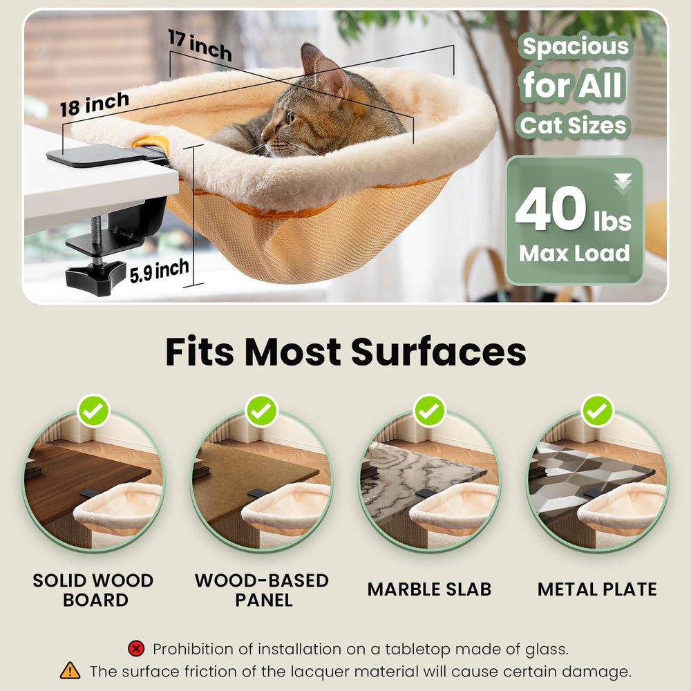 JUNSPOW lit-chat adaptable à tous les bureaux et surfaces.