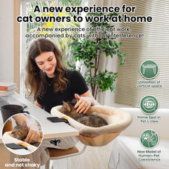 JUNSPOW lit-chat design creux favorisant sommeil sûr et profond.