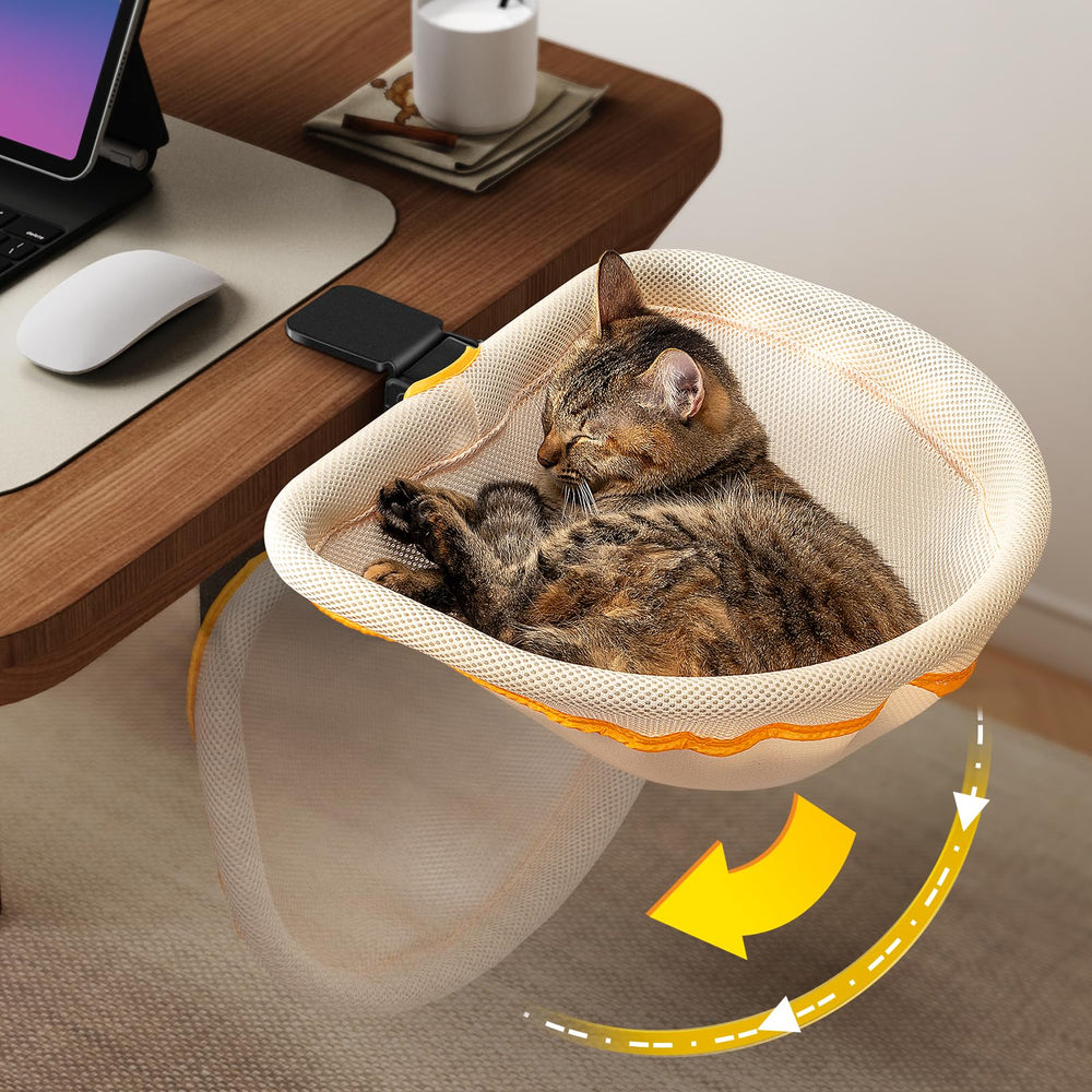 JUNSPOW lit-bureau-chat-pliable: gain d’espace et praticité.