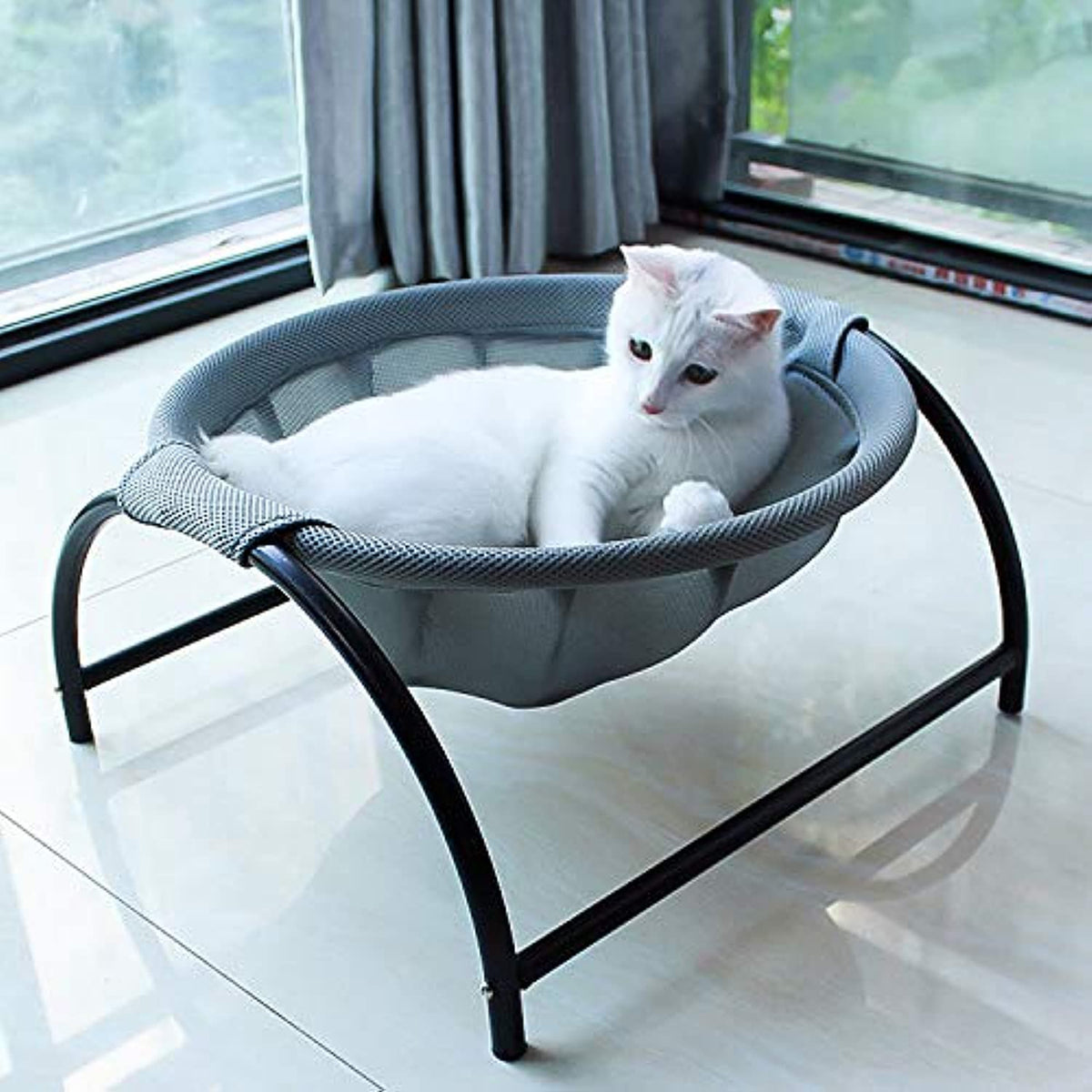JUNSPOW lit-chat-et-chien-dodo, reste frais et confortable en extérieur.