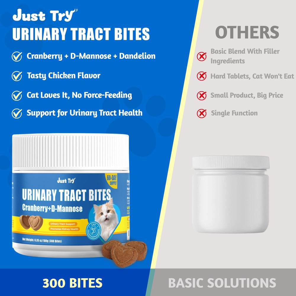 Just Try 300 Bites: flacon durable pour le long terme et la valeur.