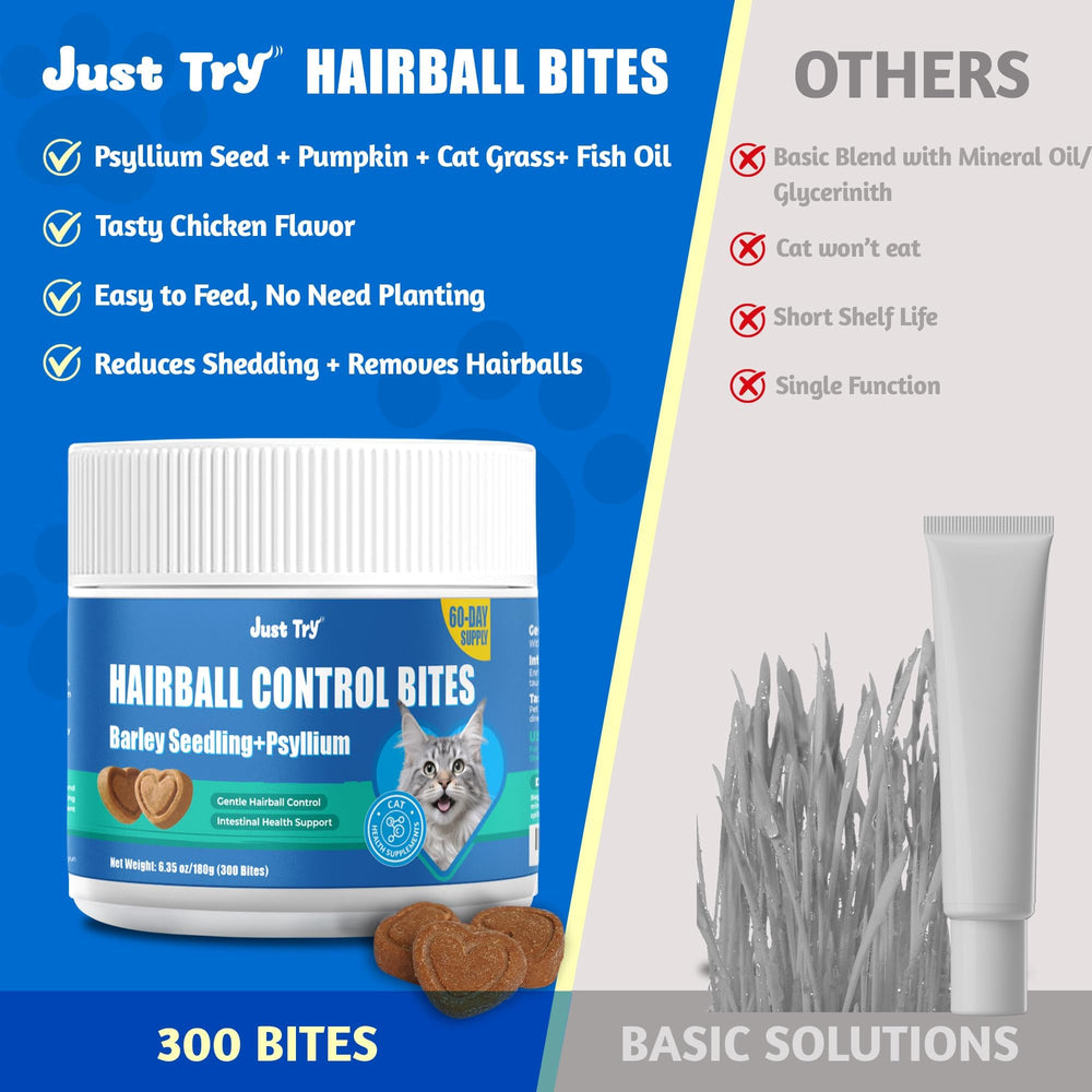 Saveur poulet Just Try 300 Bites, friandises appétentes pour chats