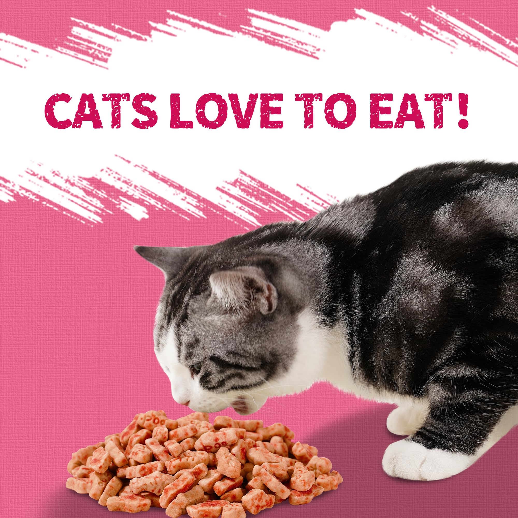 Just Try calories-faibles-chat: moins de 1,3 calorie par friandise.
