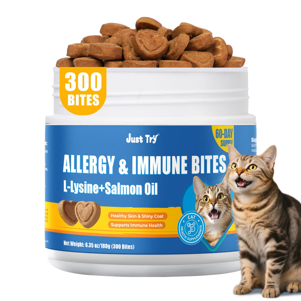 Just Try Bouchées Immunité Chat: soutien potentiel peau et poil grâce à des ingrédients ciblés