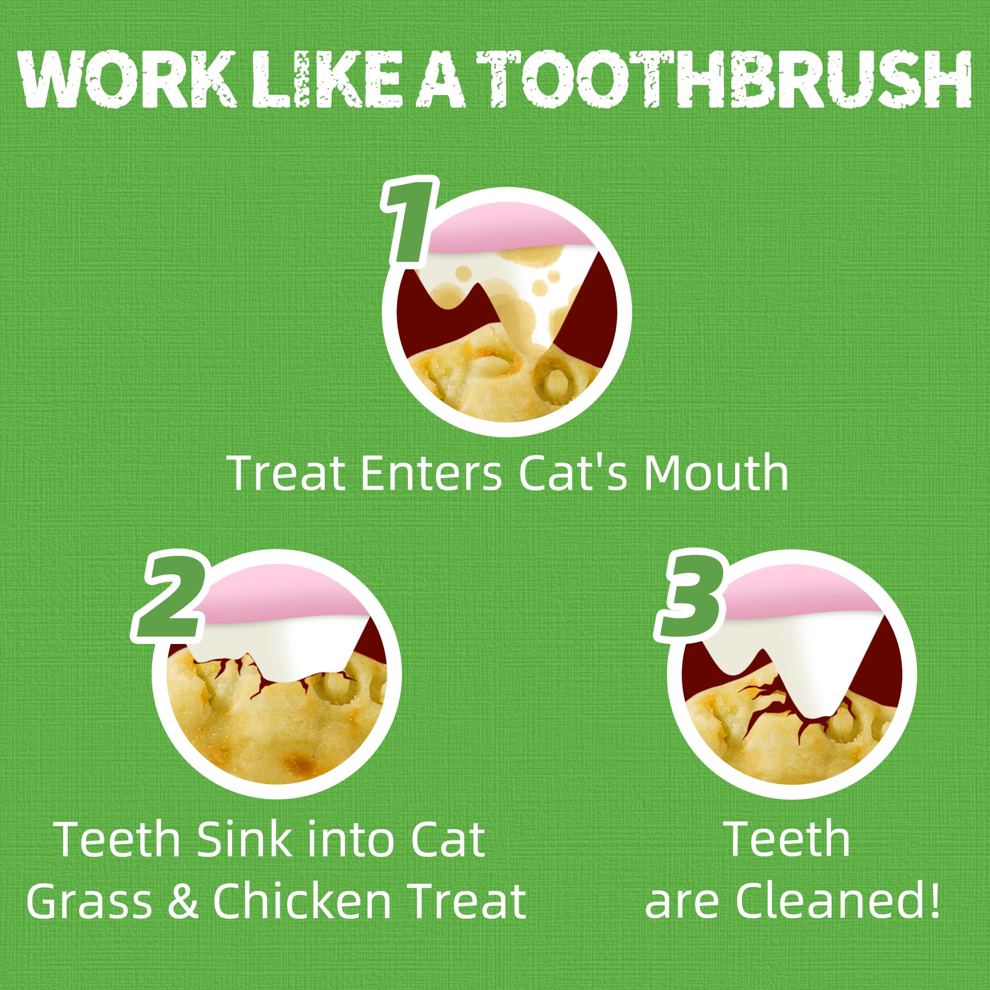 Just Try friandises jerky à l’herbe à chat – aide digestive potentielle