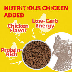 Just Try friandises poulet et taurine, source naturelle pour le régime.