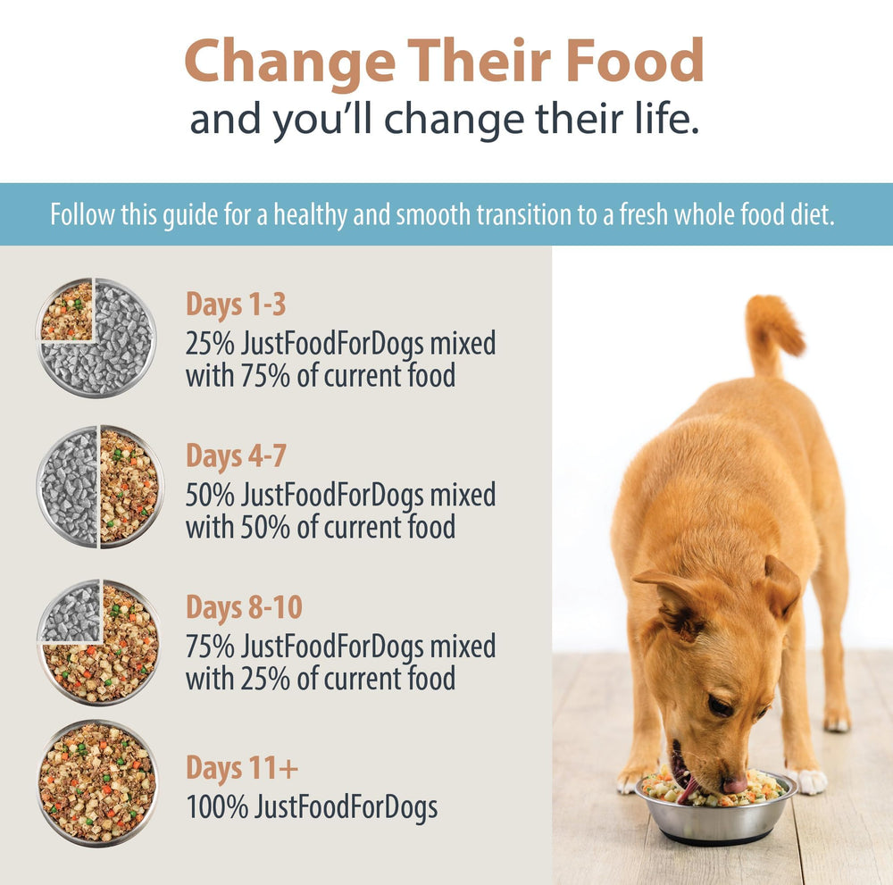 JustFoodForDogs Conservation-stockage: maintenir les ingrédients frais plus longtemps.