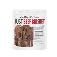 JustFoodForDogs morceaux-viande-saine : ingrédients simples et sans additifs pour chiens sensibles.