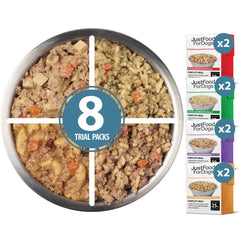 JustFoodForDogs Panier Frais Boeuf — repas équilibré pour chien actif