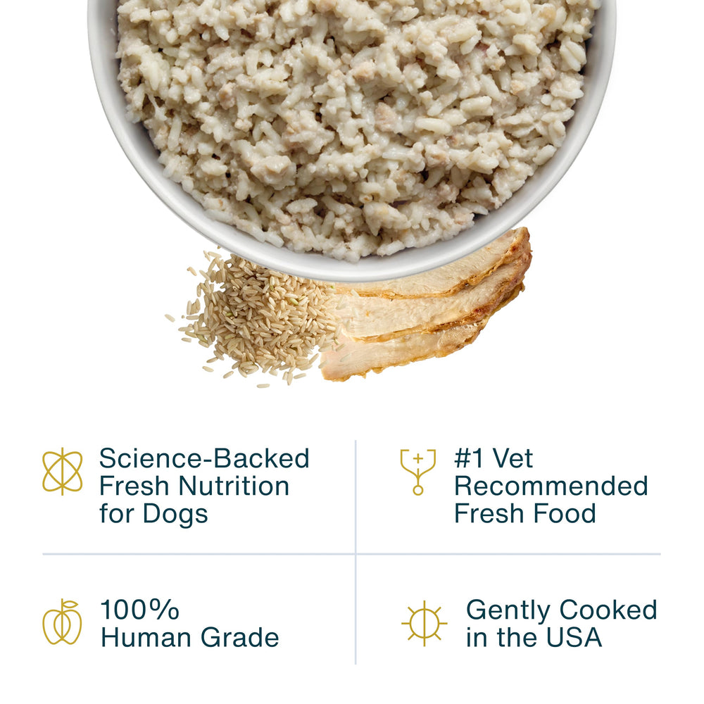 JustFoodForDogs Pantry Fresh ingrédients frais visibles