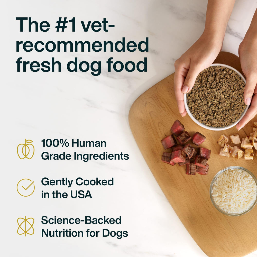 JustFoodForDogs Vet RX, equipe veterinaire specialisee support nutritionnel.