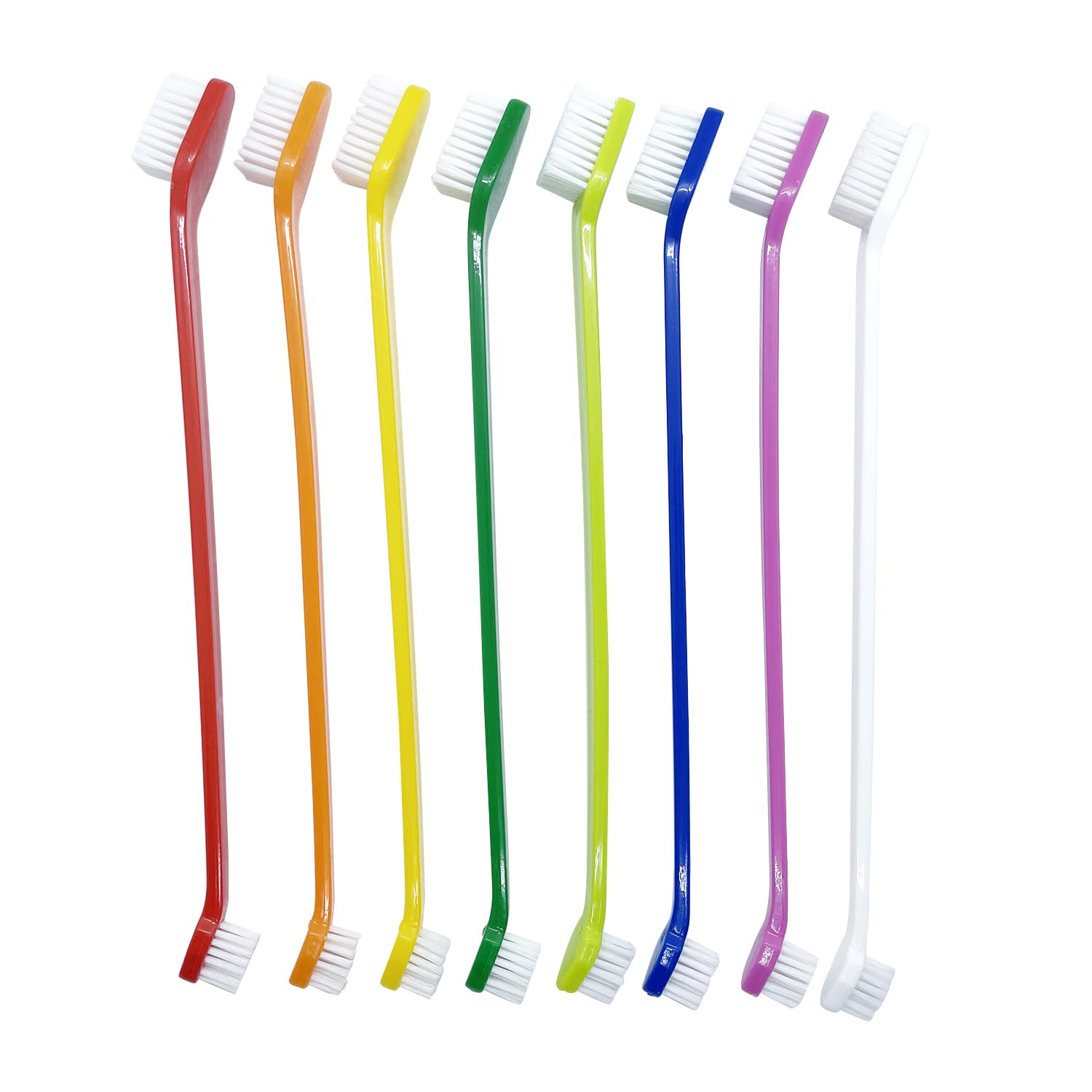 JUWANTU ensemble 8 brosses double tête pour chiens et chats, nettoyage facilité.