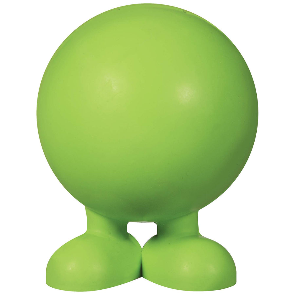 JW Good Cuz – balle rebondissante en caoutchouc, idéale pour jeux dehors.