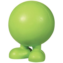 JW Good Cuz – jouet caoutchouc dur avec sifflet, parfait pour chiens dynamiques.