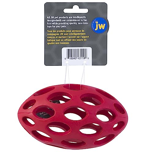 JW Hol-ee Football, balle distributeur de friandises idéale pour le renforcement positif.