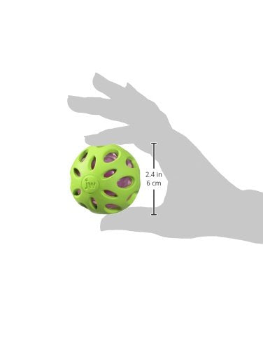 JW Pet Crackle Ball, couleurs vives pour meilleure visibilité.