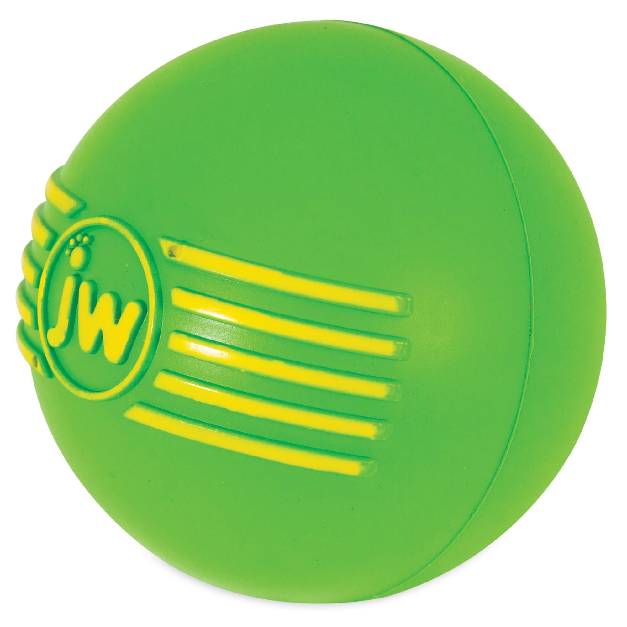 Balle JW Pet sifflement grande orange: solide et ludique en extérieur.