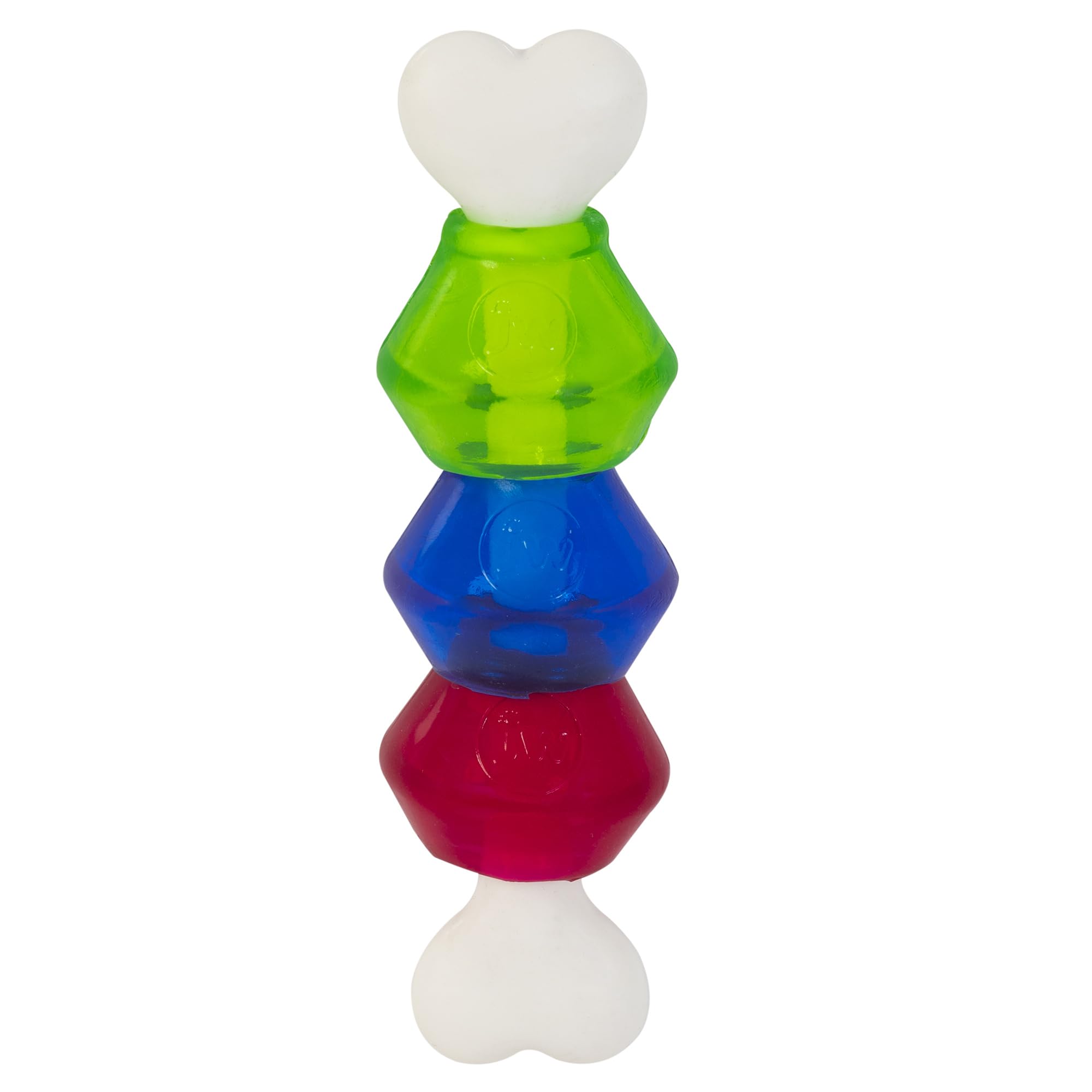 JW Pet EverTuff compartiments bleu pour distraction positive.